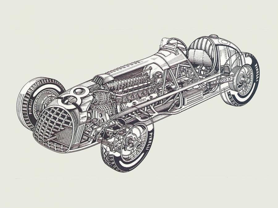  Ferrari 125 Formula 1948 года  (фото 4 из 7)